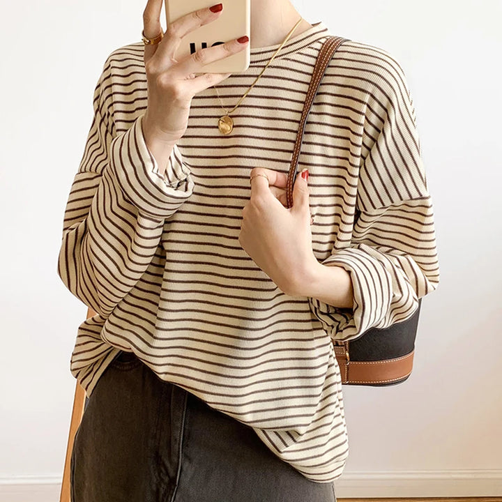 Harbor Stripes Long-Sleeve