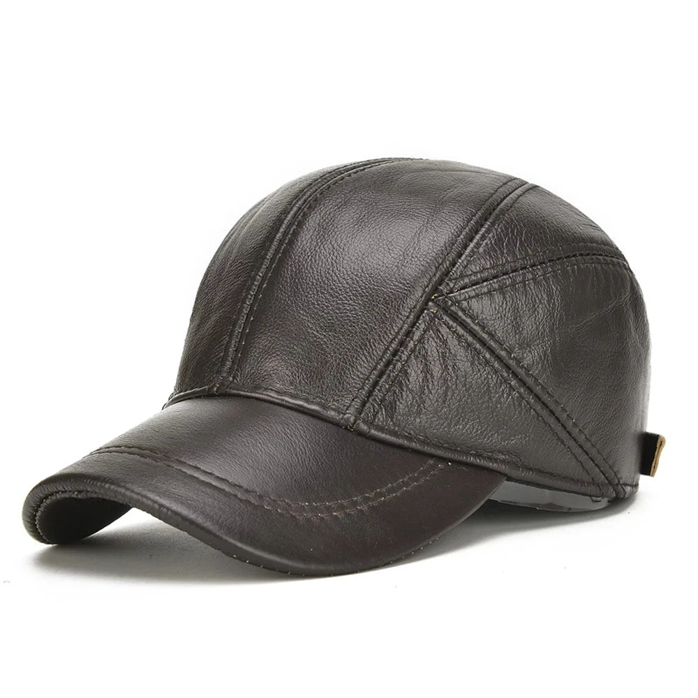 Hudson Leather Heritage Cap