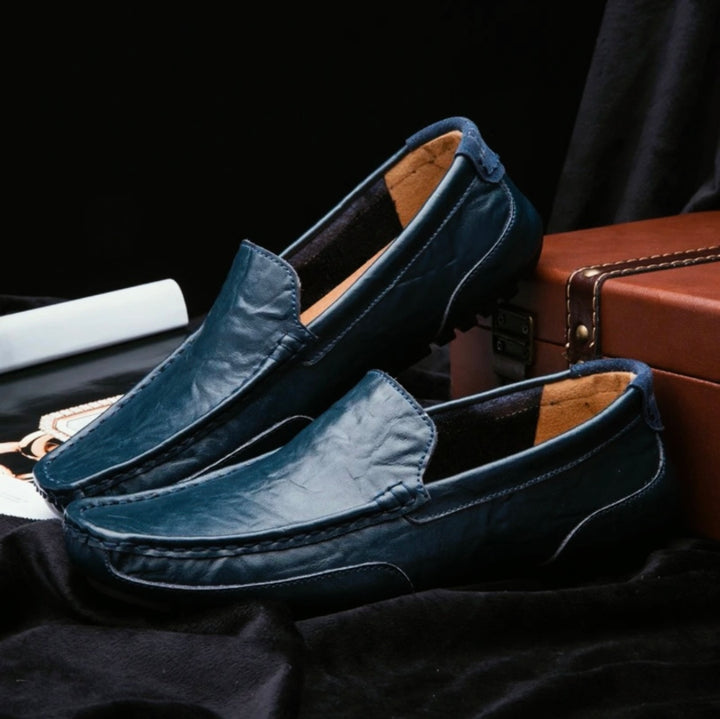 UrbanEase Genuine Leather Loafers