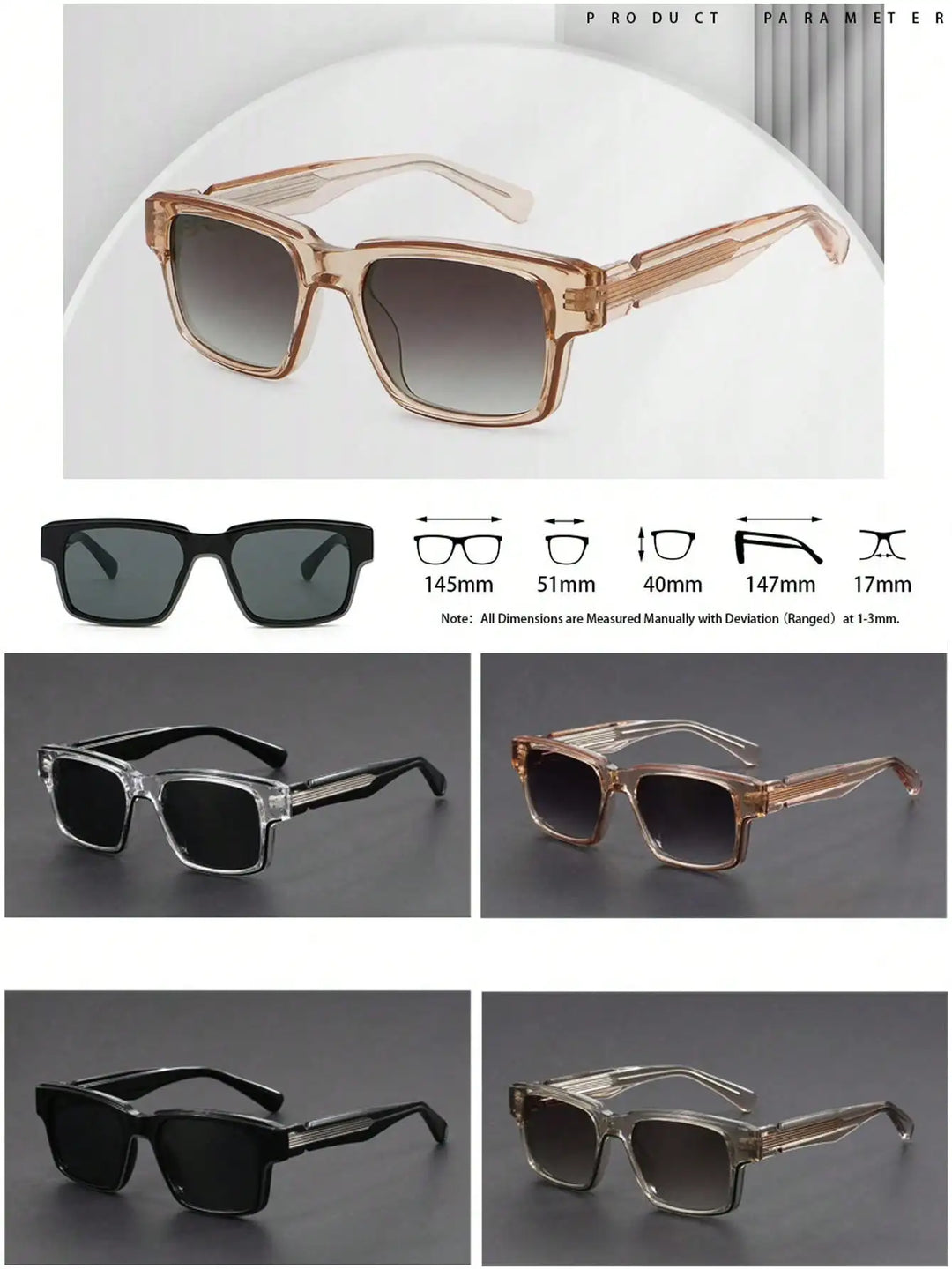 EdgeLine Classic Frame Sunglasses