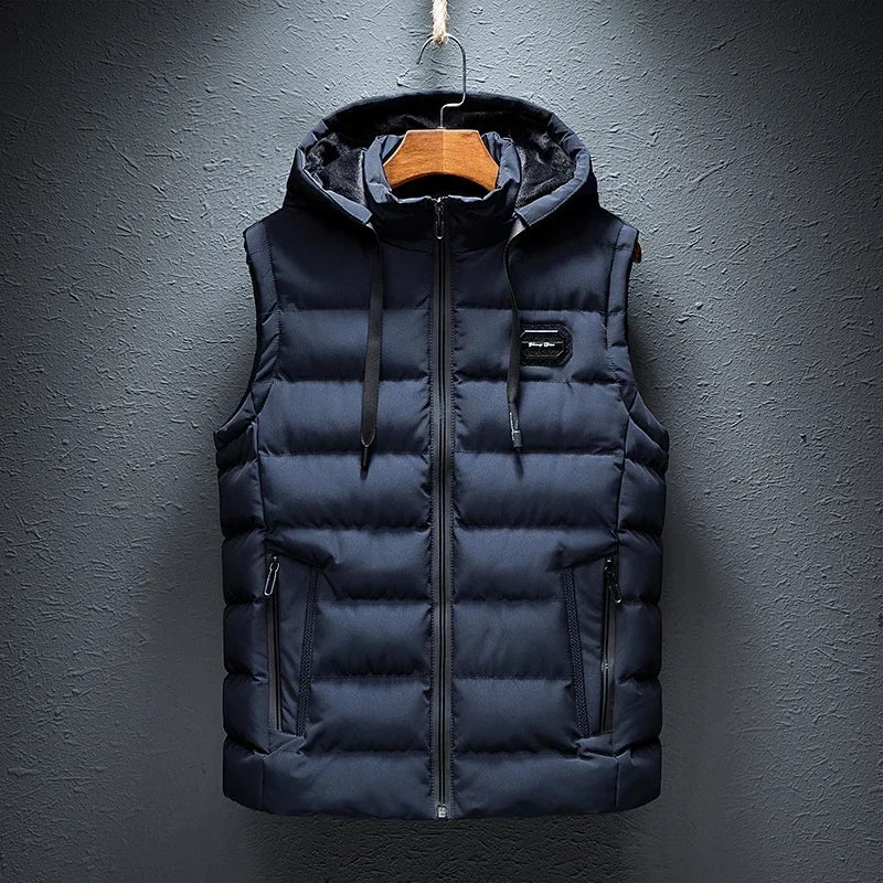 Apollo Hooded Puffer Vest