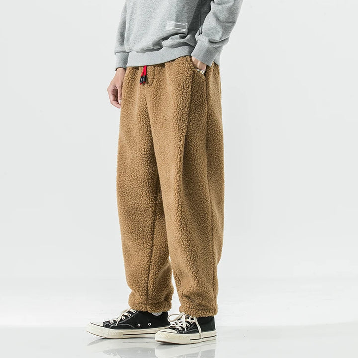 Logan Fleece-Lined Wool Pants