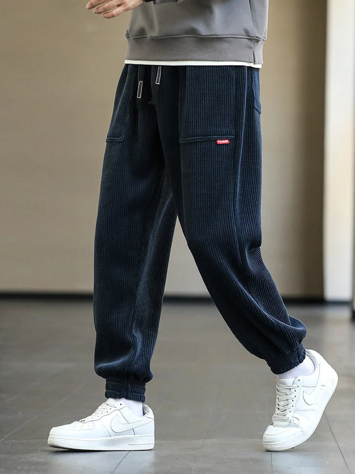 Corded Comfort Ribbed Joggers