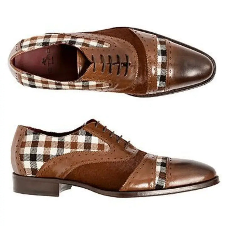 Monarch Checkered Brogues