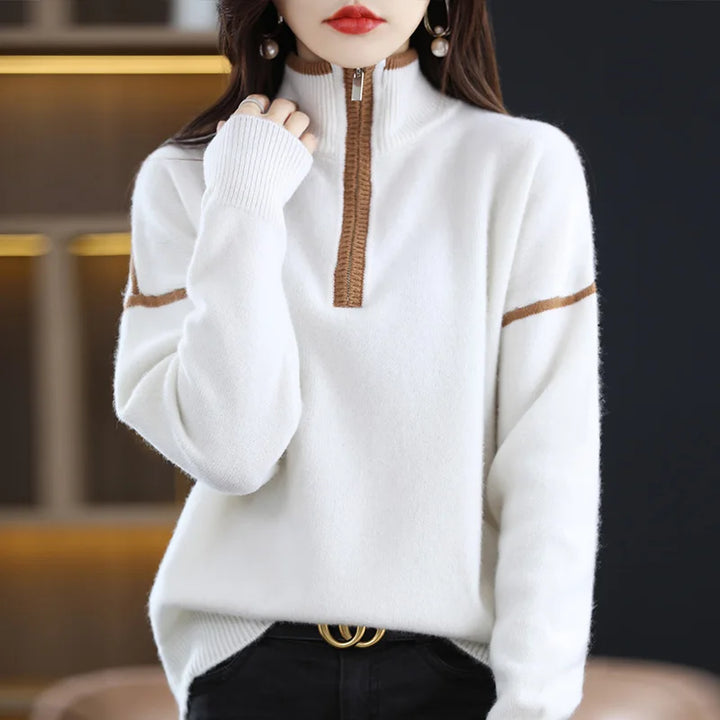 Olive Woolen Pullover