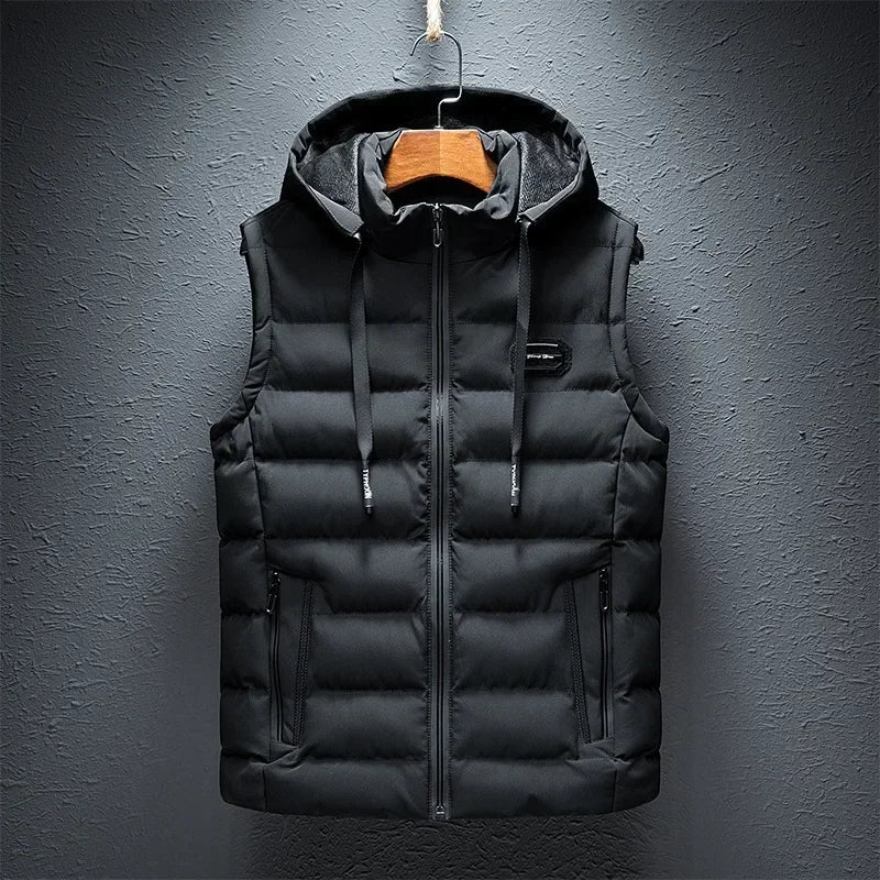 Apollo Hooded Puffer Vest