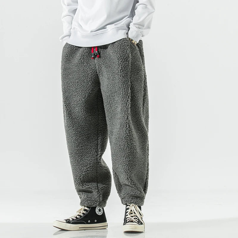 Logan Fleece-Lined Wool Pants