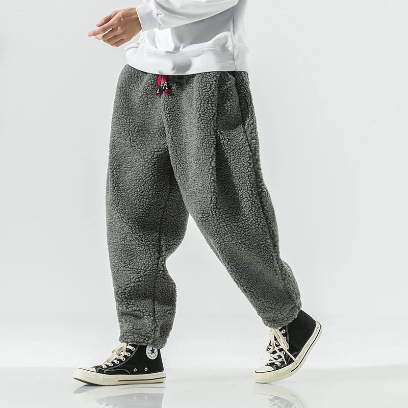 Logan Fleece-Lined Wool Pants