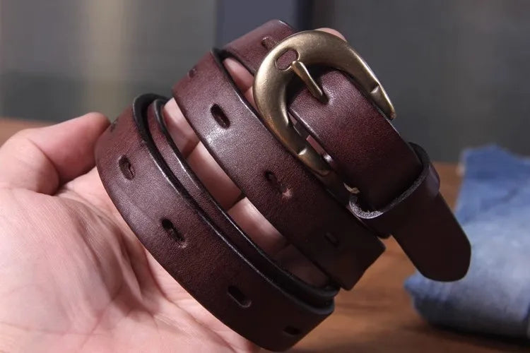 Rustic Buckle Belt