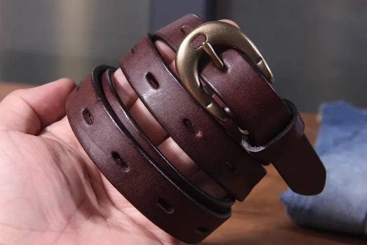 Rustic Buckle Belt