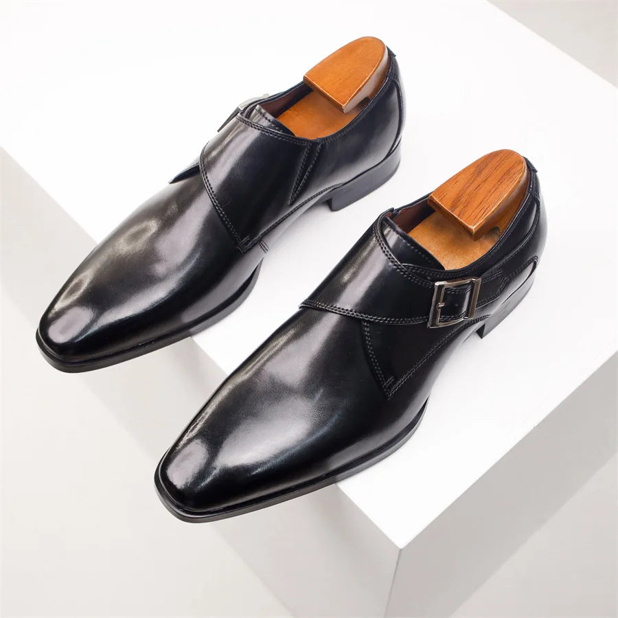 Leather Oxfords Shoes