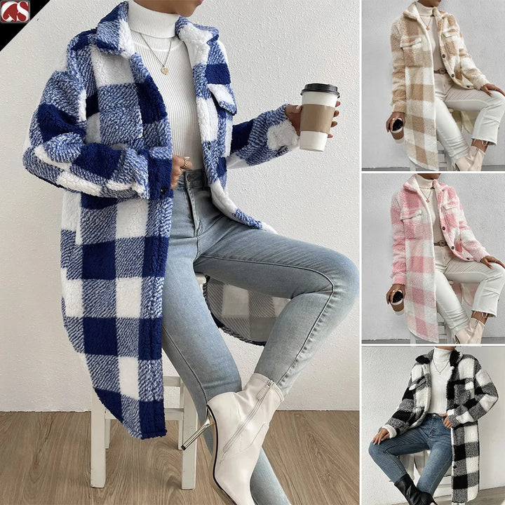 CozyPlaid Jacket