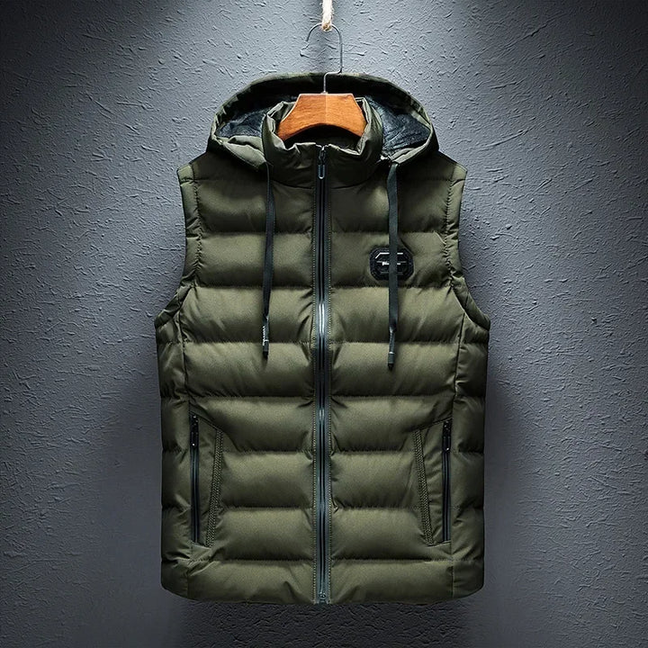 Apollo Hooded Puffer Vest