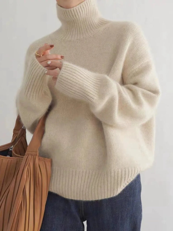 Everly Comfort Cashmere Turtleneck