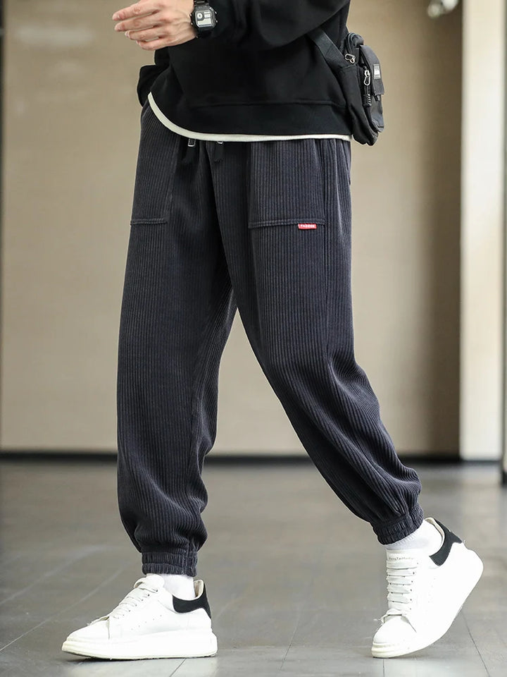 Corded Comfort Ribbed Joggers