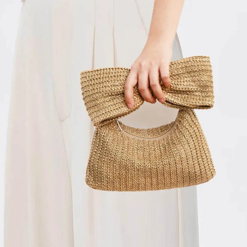 CrescentTote - hand-woven bag