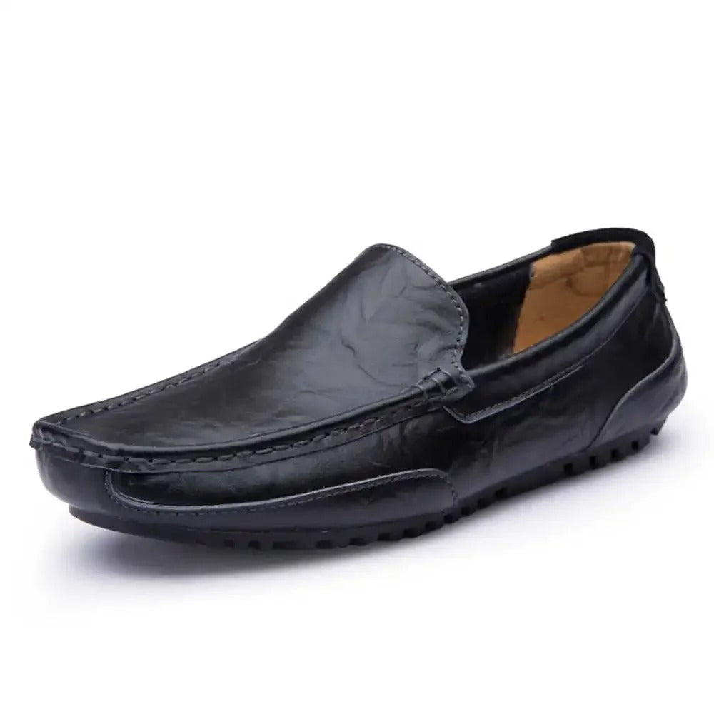 UrbanEase Genuine Leather Loafers